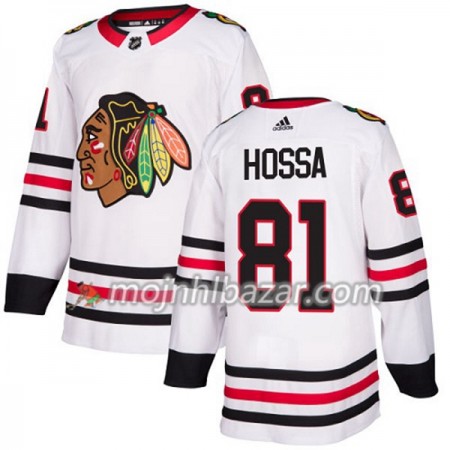 Dresovi Chicago Blackhawks Marian Hossa 81 Adidas 2017-2018 Bijela Authentic - Ženska Dresovi Chicago Blackhawks Marian Hossa 81 Adidas 2017-2018 Bijela Authentic - Ženska